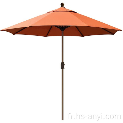 Parapluie en plein air rayé pour la vente